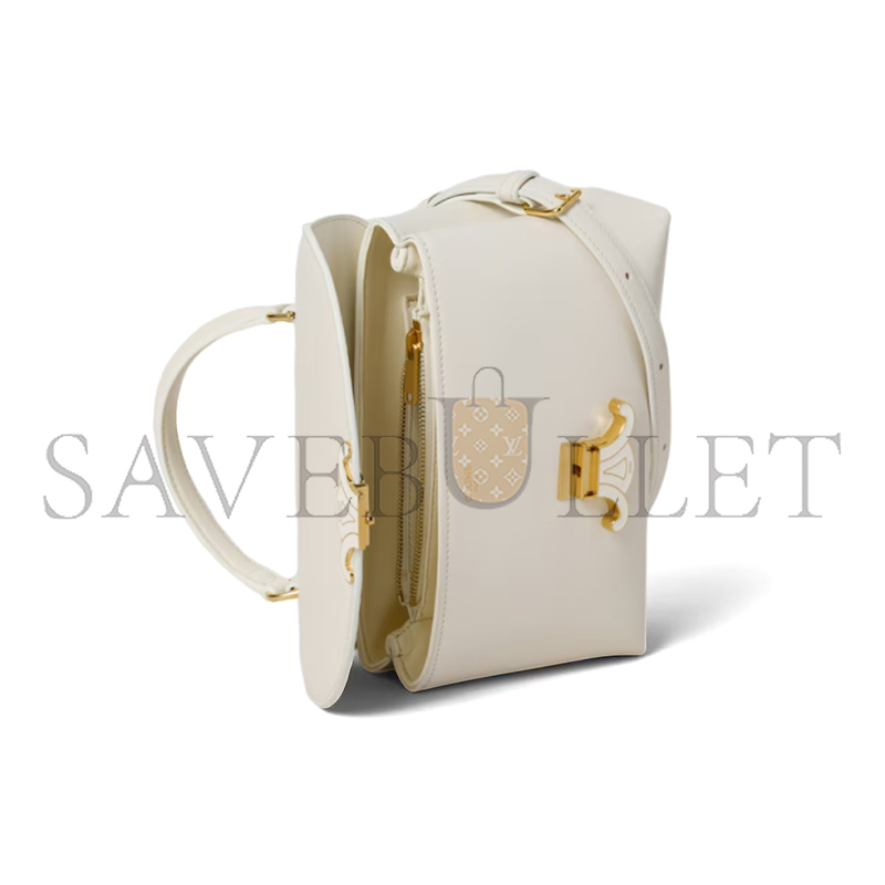 Ce1i*e TEEN NINO BAG IN SMOOTH SATINATED CALFSKIN WITH ENAMEL CLOSURE 118115388.GMU2 (20.5*13*8cm)
